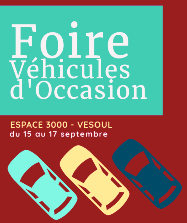 foire véhicules d'occasion